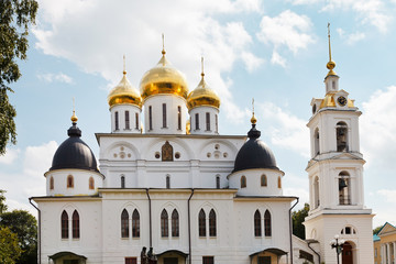 Fototapeta na wymiar Cathedral of Dmitrov Kremlin, Russia