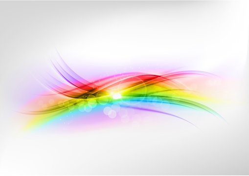 abstract rainbow