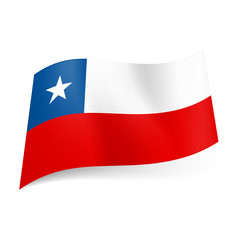 State flag of Chile.