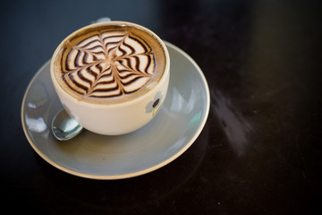 Cup of Latte Coffee