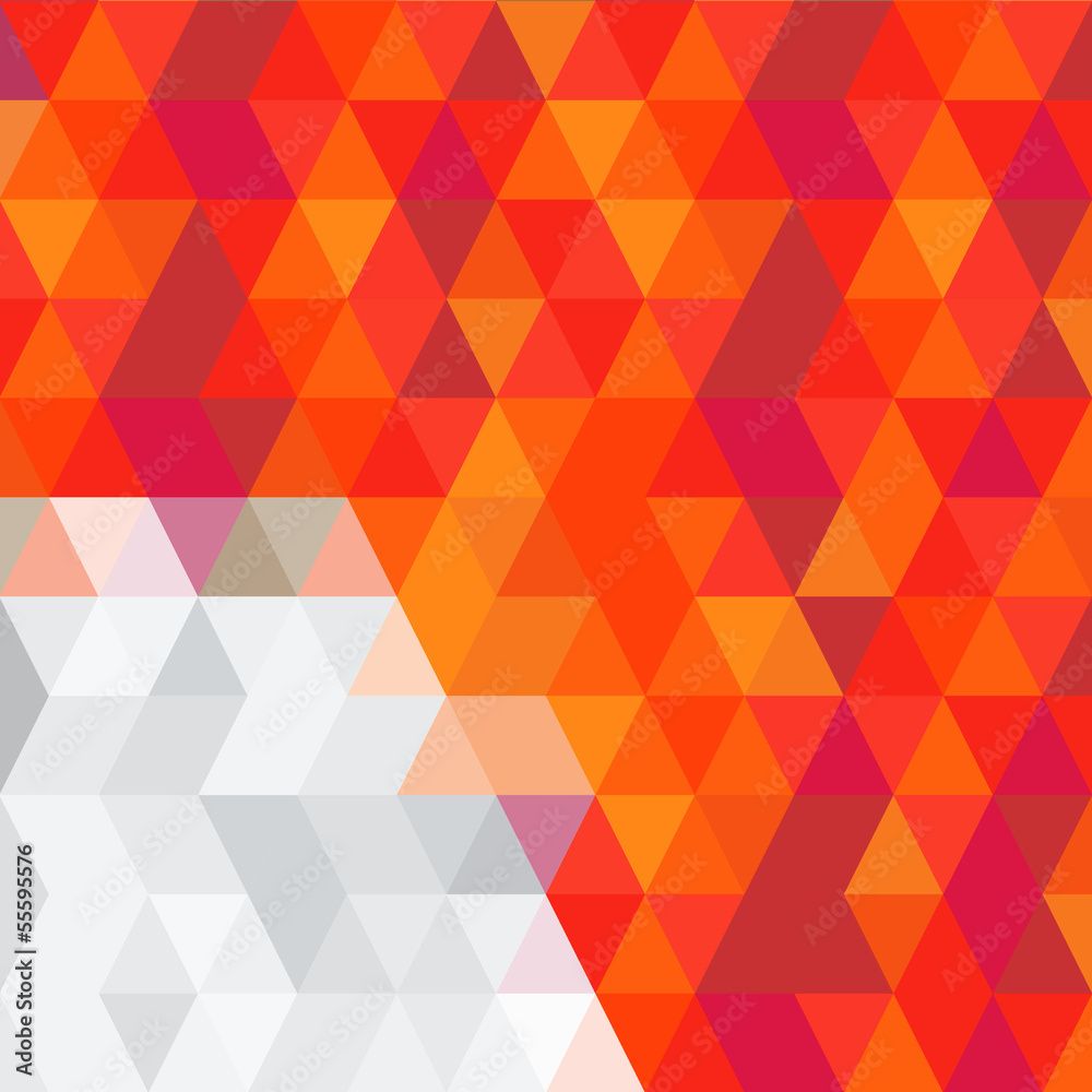 Aufkleber abstract triangles background