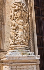Fototapeta na wymiar Matka Kościół. Mesagne. Apulia. Włochy.