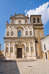 Fototapeta na wymiar Matka Kościół. Mesagne. Apulia. Włochy.