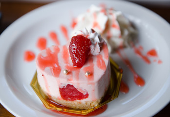 strawberry cheesecake