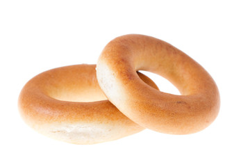 Bagels isolated