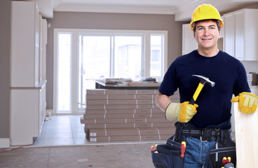 Handyman with a hammer.