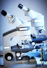 Laboratory Microscope.