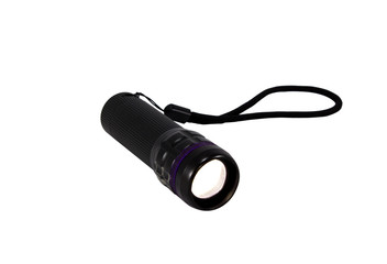LED light pocket torch isolated on white background