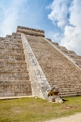 chichen itza : pyramide de kukulcan
