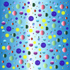 Blue abstract background.