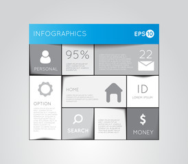 Vector design infographic