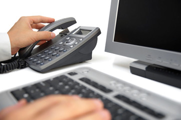 customer support in call center