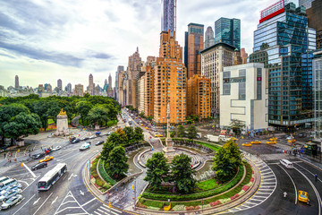 Fototapeta premium New York Columbus Circle