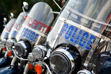 Atlanta Police Motorbikes