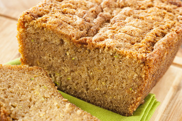 Homemade Healthy Zucchini Bread