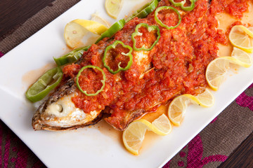 Fish with Sauce