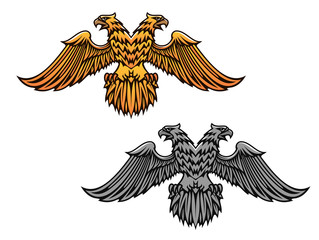 Obraz premium Double eagle mascot