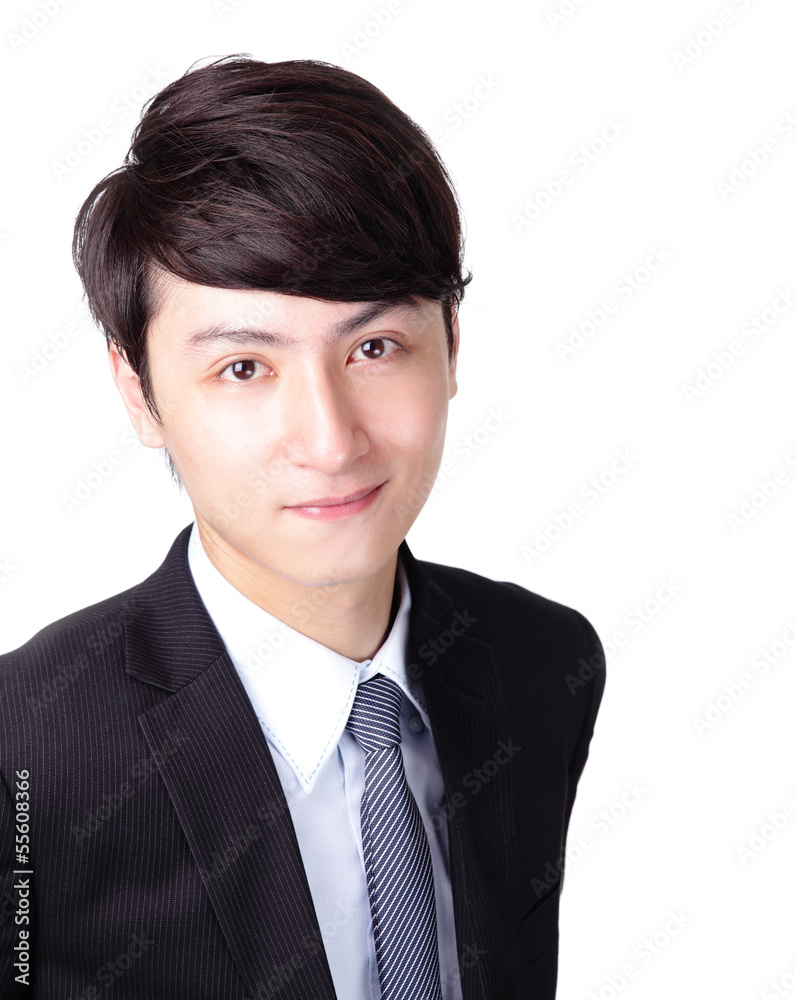 Canvas Prints young handsome business man