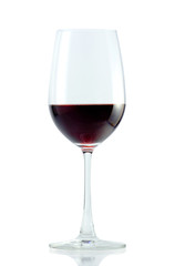 glass of red wine