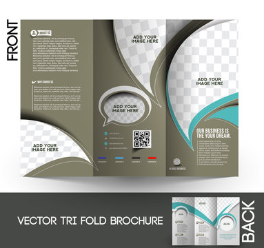 Tri-Fold Corporate Business Brochure Design