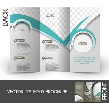 Tri-Fold Corporate Business Brochure Design