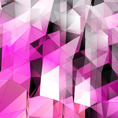 Obraz premium Triangles Abstract Background