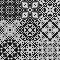 Set of celtic seamless pattern