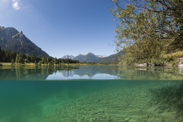 Alpines Tauchen - Lechausee