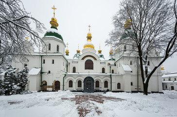 Fototapeta na wymiar St. Sophia Cathedral.Kiev Ukraine