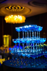 Drink decorated wedding