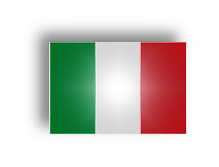 Flag of Italy (stylized I).