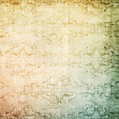 grungy ornamented background