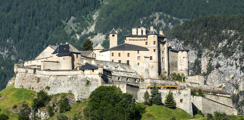 Obraz premium Chateau-Queyras: Fort Queyras
