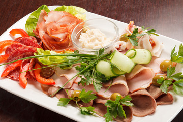 appetizer from meat