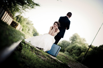 Bride and groom