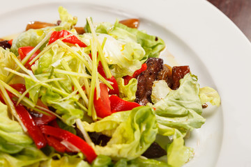 Salad with meat