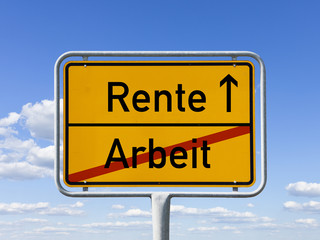 Übergang von der Arbeit zur Rente