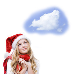 Mädchen, Weihnachtswunsch