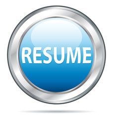 Resume website icon button.