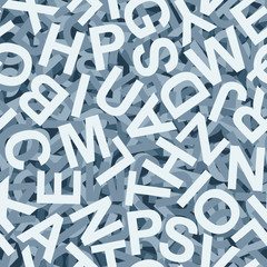 Buchstaben Hintergrund bunt - endlos