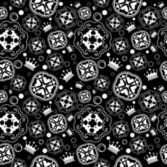 background retro: wallpaper, pattern, seamless, vector
