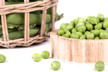 peas in a basket