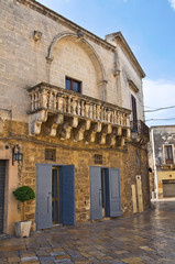 Fototapeta premium Alleyway. Mesagne. Puglia. Italy.