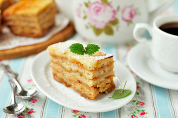 A Piece of Layered Apple Pie