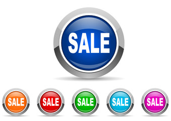 sale icon set