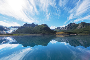Fototapeta na wymiar Północna Norwegia
