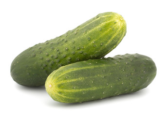 cucumber isolated on white background