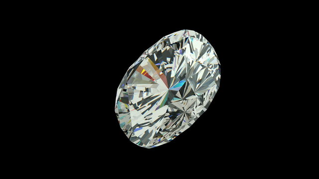 Cushion cut diamond