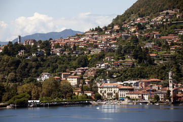 Fototapeta na wymiar Cernobbio, Jezioro Como