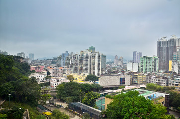 Fototapeta na wymiar Makau miasta